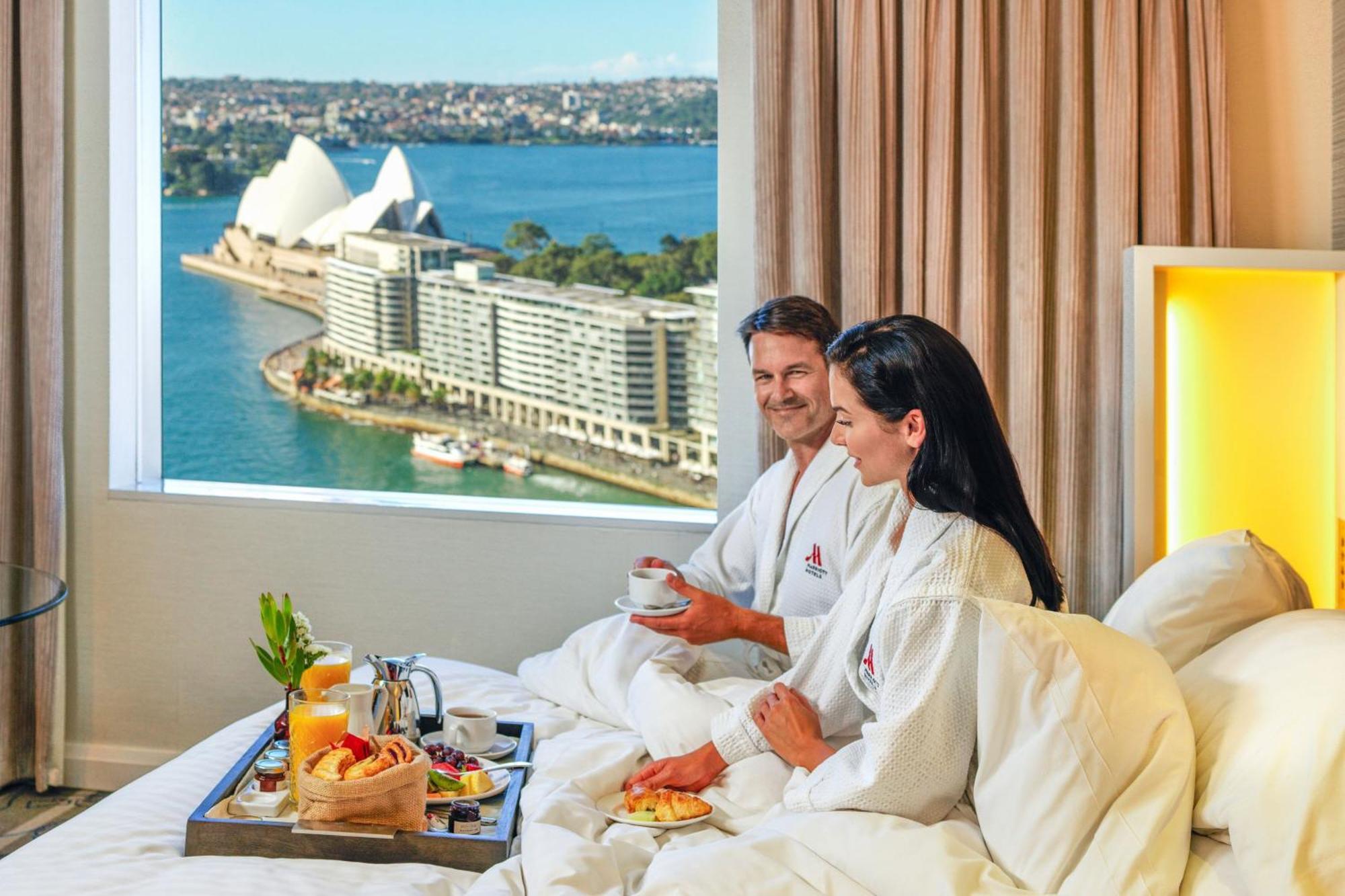 Sydney Harbour Marriott Hotel At Circular Quay Екстер'єр фото A room with a view of the Sydney Opera House