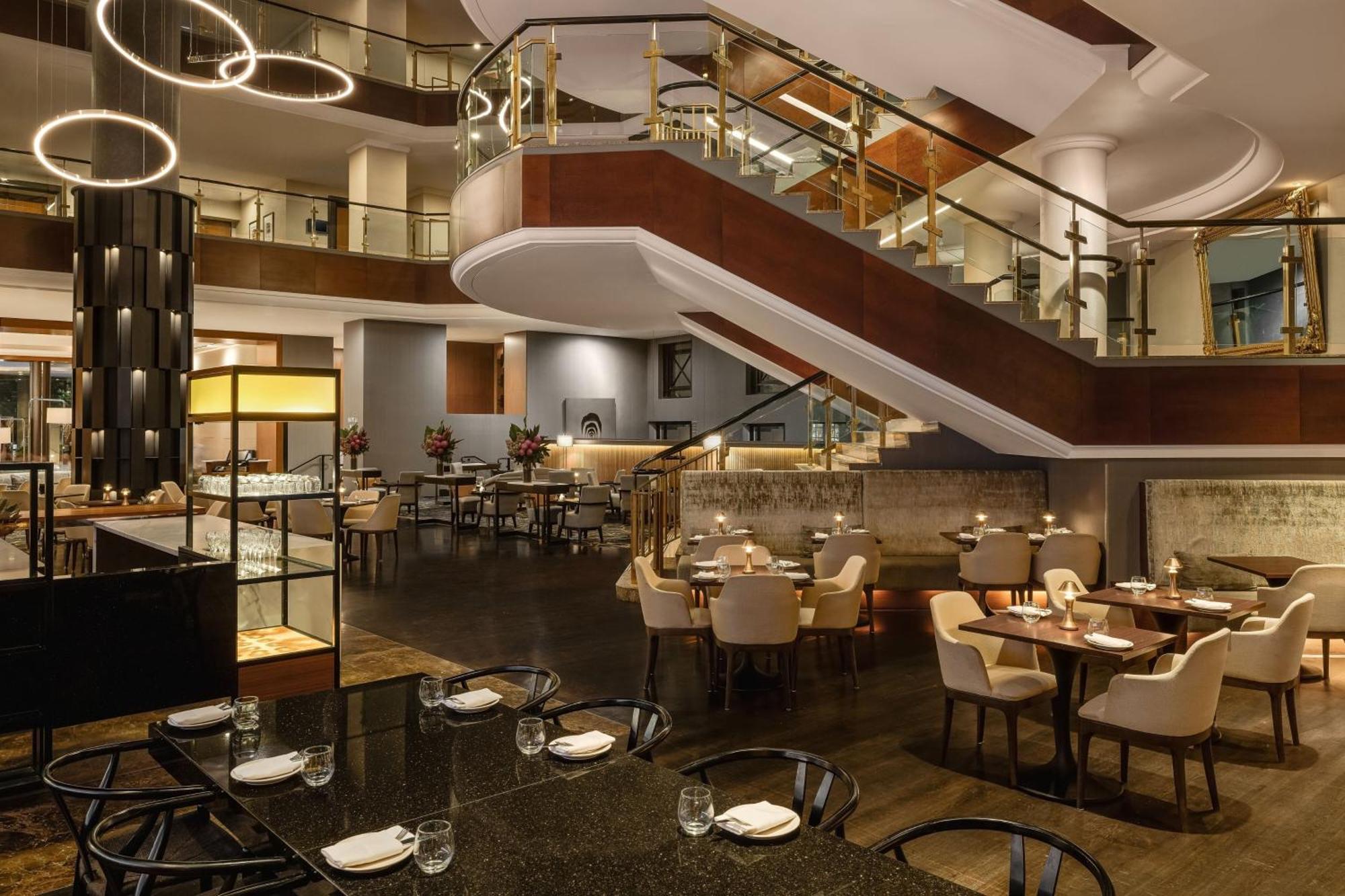 Sydney Harbour Marriott Hotel At Circular Quay Екстер'єр фото The interior of the restaurant